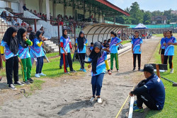 Ratusan Pelajar SMP Jalani Tes Identifikasi Bakat Cabor Atletik di Stadion Tridadi