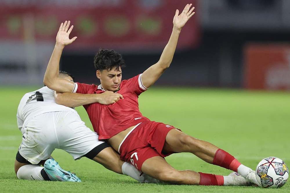 Piala Asia U-23 Indonesia Vs Irak, Ini Susunan Pemain yang Diturunkan Kedua Pelatih