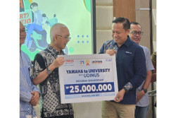 Yamaha 2 University with Udinus Semarang: Ikuti Lomba Animasi Feat Yamaha Moving Forw(Art) with Yamaha Fazzio
