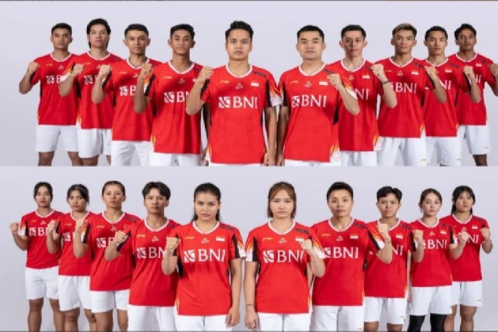Berikut Squad Lengkap Bulutangkis Indonesia di Final Piala Thomas Uber 2024