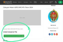 PPDB 2024: Ini Link Download Materi ASPD Siswa dari Luar Daerah Akan Mendaftar SMA/SMK di Jogja