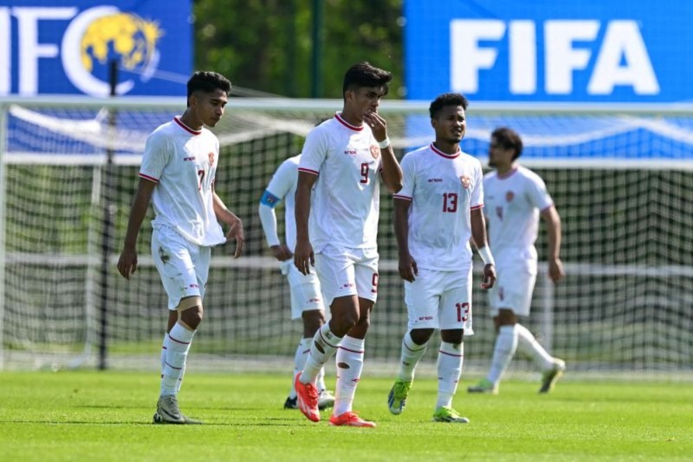 Hasil Indonesia U-23 vs Guinea U-23 Skor 0-1: Meski Kalah, Garuda Muda Unggul di Persentase Penguasaan Bola