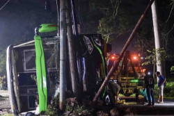 Kecelakaan Maut Bus Pengangkut Rombongan SMK Depok di Subang Diduga Rem Blong