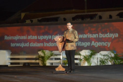 Nadiem Luncurkan Indonesian Heritage Agency Di Vredeburg
