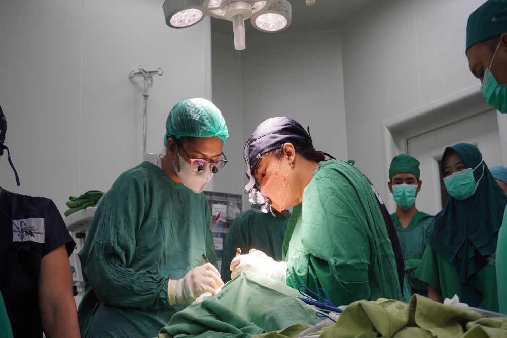 Peringati Hari Bakti Dokter Indonesia, Bupati Sleman Buka Baksos Operasi Bibir Sumbing