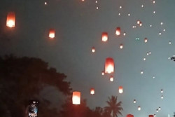 Festival Lampion Tutup Rangkaian Perayaan Waisak Tahun Ini