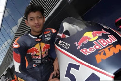 Ini Reaksi Pembalap Gunungkidul Veda Ega Pratama Usai Race 1 Red Bull Rookies Cup 2024 Mugello