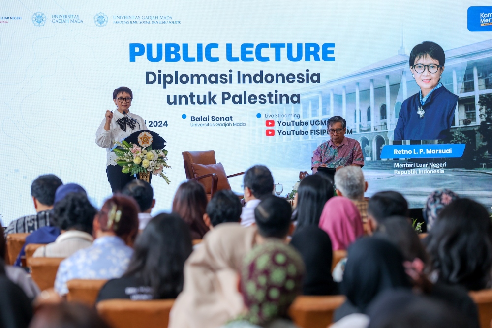 Retno Marsudi : Pelemahan Organisasi Pengungsi Palestina Sistematis, Harus Ada Pihak Yang Meningkatkan Bantuan