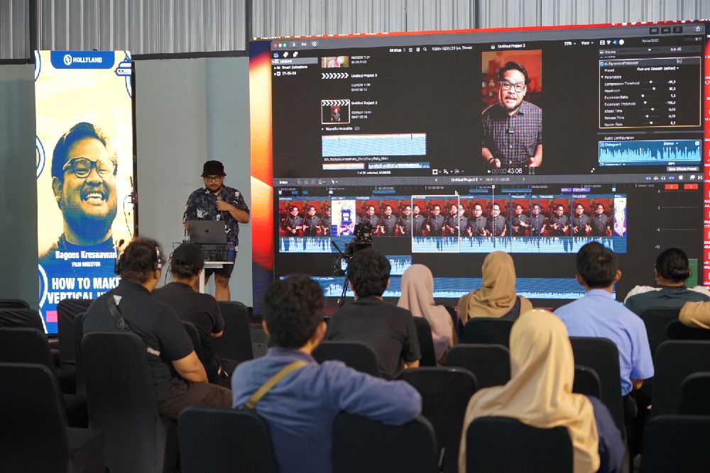 Hadir di Jogja, Drmo Store Gelar Spesial Workshop How to Make Vertical Video