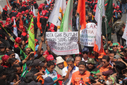 Program Tapera Tak Dicabut, Buruh Mengancam Bakal Demo Lebih Besar