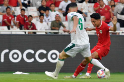 Indonesia Keok dari Irak 0-2, Jordi Amat Kartu Merah, Ernando Ari Blunder