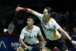Indonesia Open 2024, Dejan dan Gloria Terhenti di Babak Perempat Final