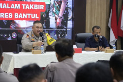 Polres Bantul Siagakan  813 Personel Pengamanan Malam Takbir Iduladha 1445 Hijriah