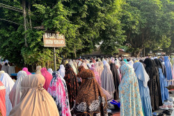 Ribuan Jemaah Salat Iduladha di Masjid Gedhe Kauman