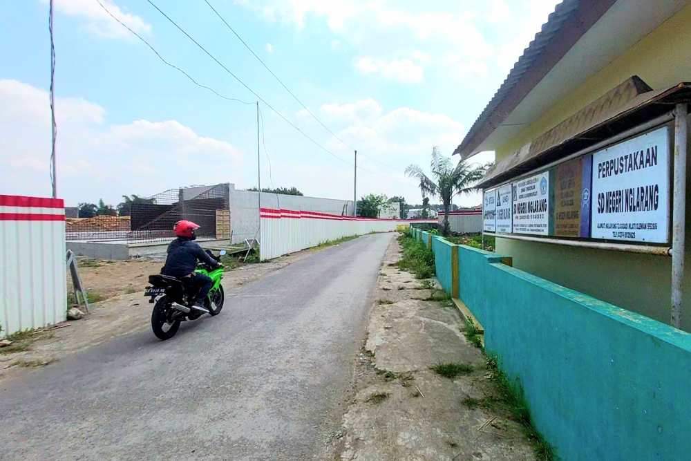 Proyek Tol Jogja-Solo Ruas Trihanggo-Junction Sleman: Pembangunan SDN Nglarang di Tlogoadi Mlati Butuh Waktu 6 Bulan
