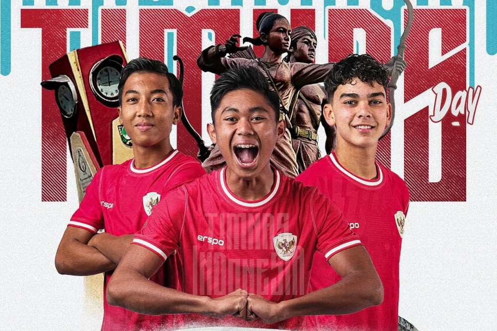 Kick Off! Ini Susunan Line Up dan Link Streaming Piala AFF U-16 Indonesia vs Singapura