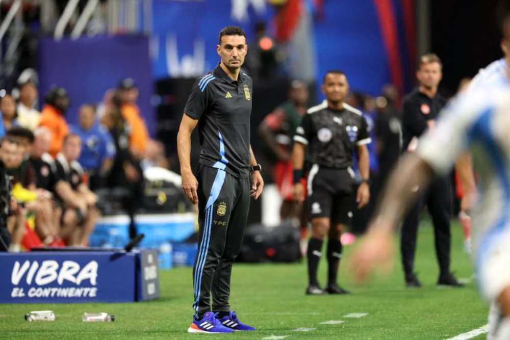 Argentina Menangi Laga Pembuka Copa America, Scaloni Keluhkan Rumput Sintetis
