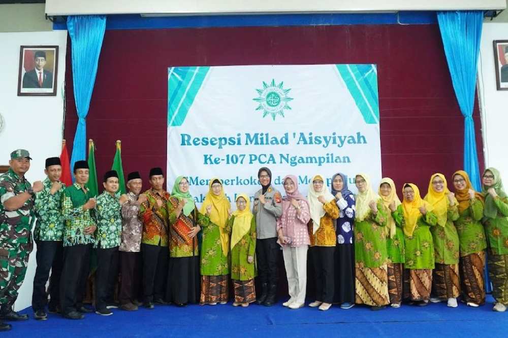 Semarak & Khidmat, PCA Ngampilan Gelar Resepsi Milad Aisyiyah ke-107