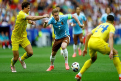 Hasil Ukraina vs Belgia Grup E EURO 2024 Sementara: Skor 0-0, De Bruyne dan Lukaku Gagal Manfaatkan Peluang