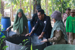 Tim Verifikasi KLHK Tinjau Program Kampung Iklim di Dusun Ngunen-unen Sanden