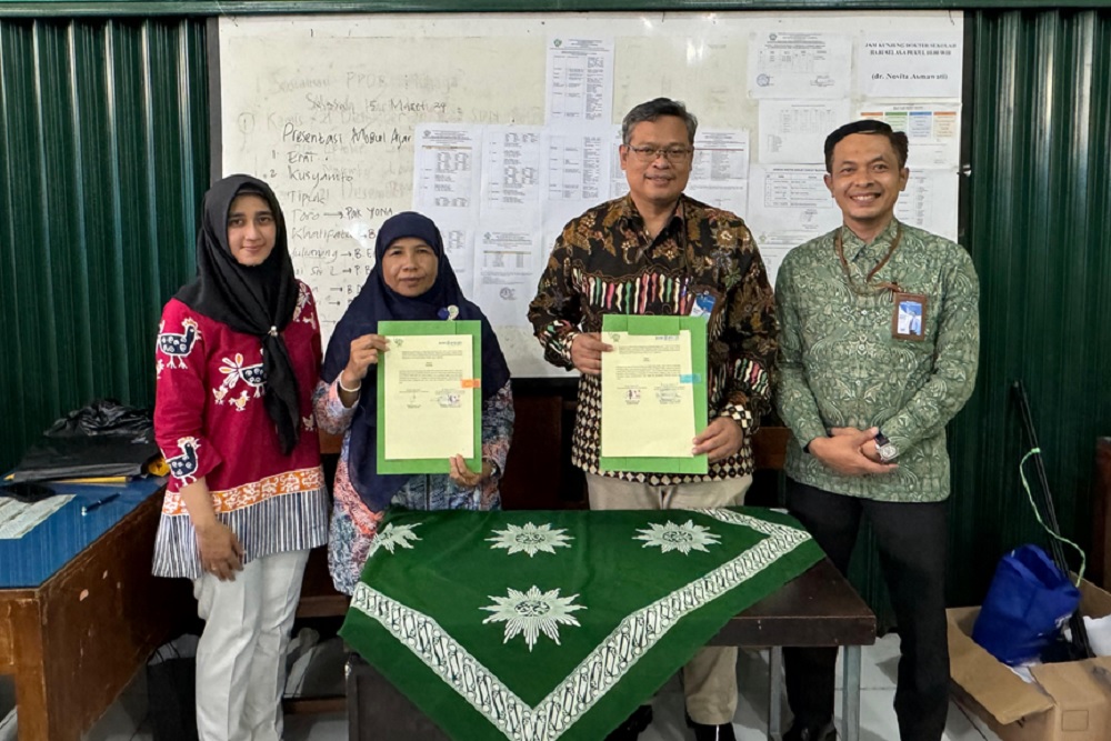 Jalin Berbagai Kerja Sama, BPD DIY Syariah MoU dengan SMP Muhammadiyah 2 Gamping
