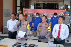 Polisi Ringkus Komplotan Copet Wanita di Temanggung, Pelaku Gasak 25 HP di Acara Pengajian