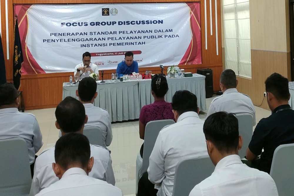 Bertekad Raih Predikat WBBM Tahun Depan, Kantor Imigrasi Yogyakarta Gelar FGD