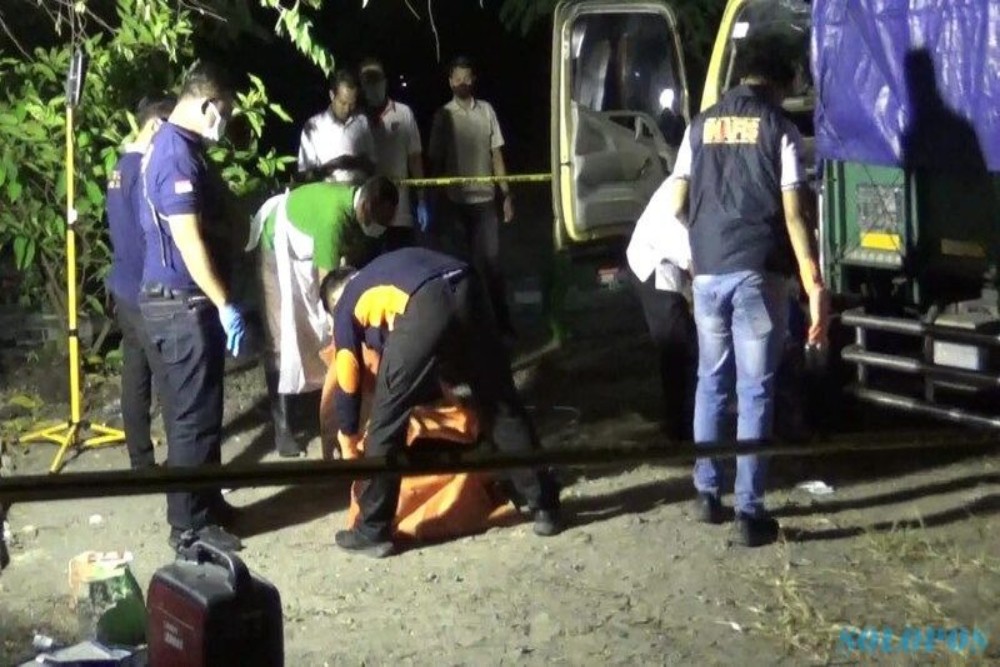 Mayat Pria Ditemukan di Kabin Truk, Diduga Korban Perampokan dengan Pembunuhan