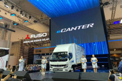 Truk Listrik Mitsubishi Fuso eCanter Diluncurkan, Kemampuan Baterai Tahan hingga 140 Kilometer