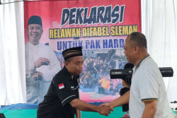 Dukung Harda Kiswaya di Pilkada Sleman, Ini yang Diharapkan oleh Relawan Difabel