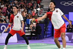 Badminton Olimpiade 2024, Fajar/Rian Takluk dari Ganda Putra India