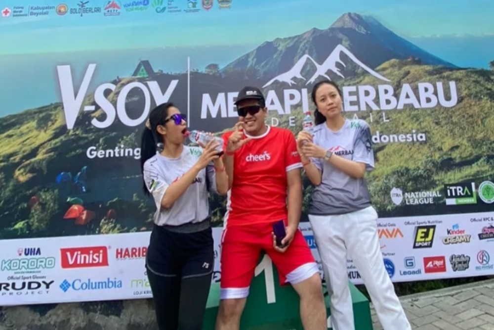 Cheers Dukung Penuh Event Lari Merapi Merbabu de Trail 2024