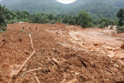 215 Korban Tewas Akibat Longsor di India, 206 Masih Dalam Pencarian