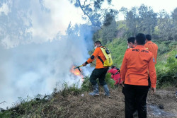 Kebakaran Kembali Terjadi di Gunung Bromo, BPBD Jatim Lakukan Pemadaman