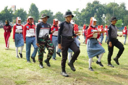 Persiapan Upacara 17 Agustus, Paskibra Sleman Latihan Intensif