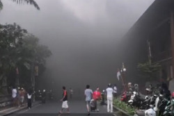 Ini Dugaan Penyebab Kebakaran di Pasar Seni Ubud Bali