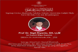 Guru Besar FH UGM Prof. Sigit Riyanto Berpulang, Dikenal Lugas dan Obyektif