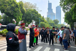 Massa Datangi Gedung KPU RI, Ini yang Mereka Suarakan