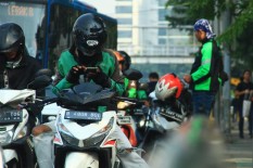 Ada Aksi Demo Ojol, Jalan Merdeka Barat Diblokade Polisi