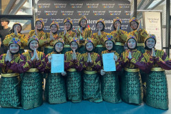 Tim Saman Pelajar Jogja Raih Platinum Award di Ajang Festival Internasional