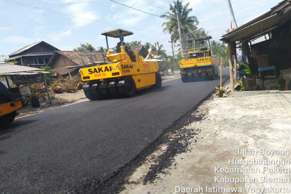 Tak Cuma Peningkatan Kualitas, DPUPKP Sleman Juga Terus Lakukan Pemeliharaan Rutin