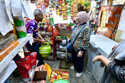 Dirut Pertamina Nicke Widyawati  Cek Ketersediaan Elpiji 3 Kg di Surakarta