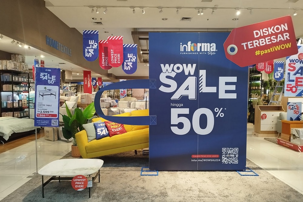 Informa Keluarkan Program Wow Sale, Hadirkan Penawaran Potongan Harga Terbesar Tahun Ini