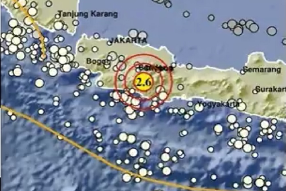 Gempa di Jawa Barat Dipicu Aktivitas Sesar Garsela