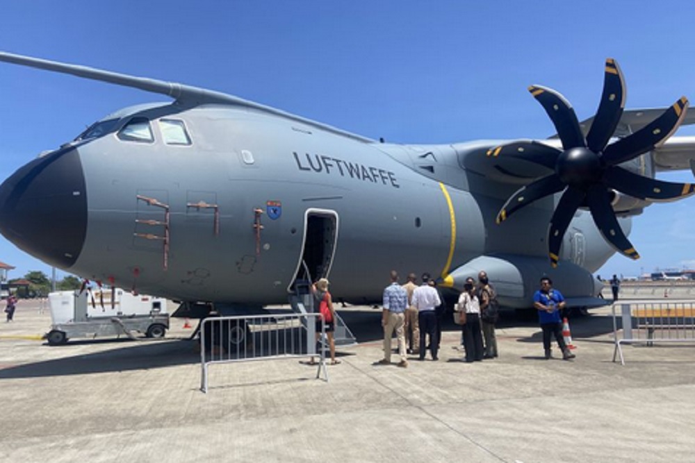 Airbus Pamerkan Pesawat Militer Pesanan Indonesia di Bali