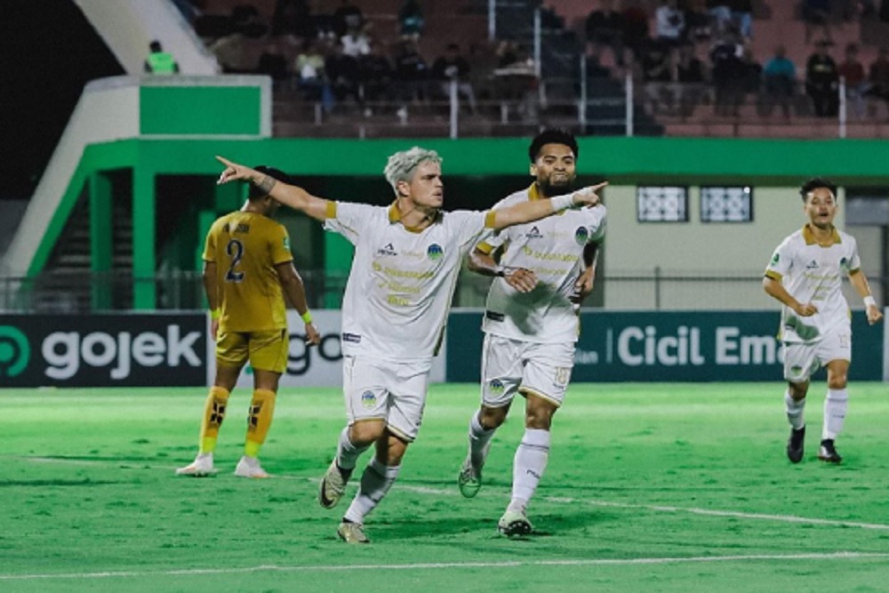 Bhayangkara vs PSIM Jogja, Gol Tunggal Rafinha Bawa Kemenangan bagi Laskar Mataram