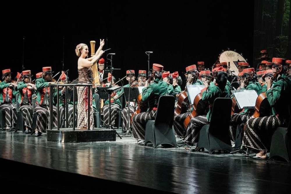 75 Tahun Peringatan Kerja Sama dengan Italia, Yogyakarta Royal Orchestra Gelar Konser di TBY