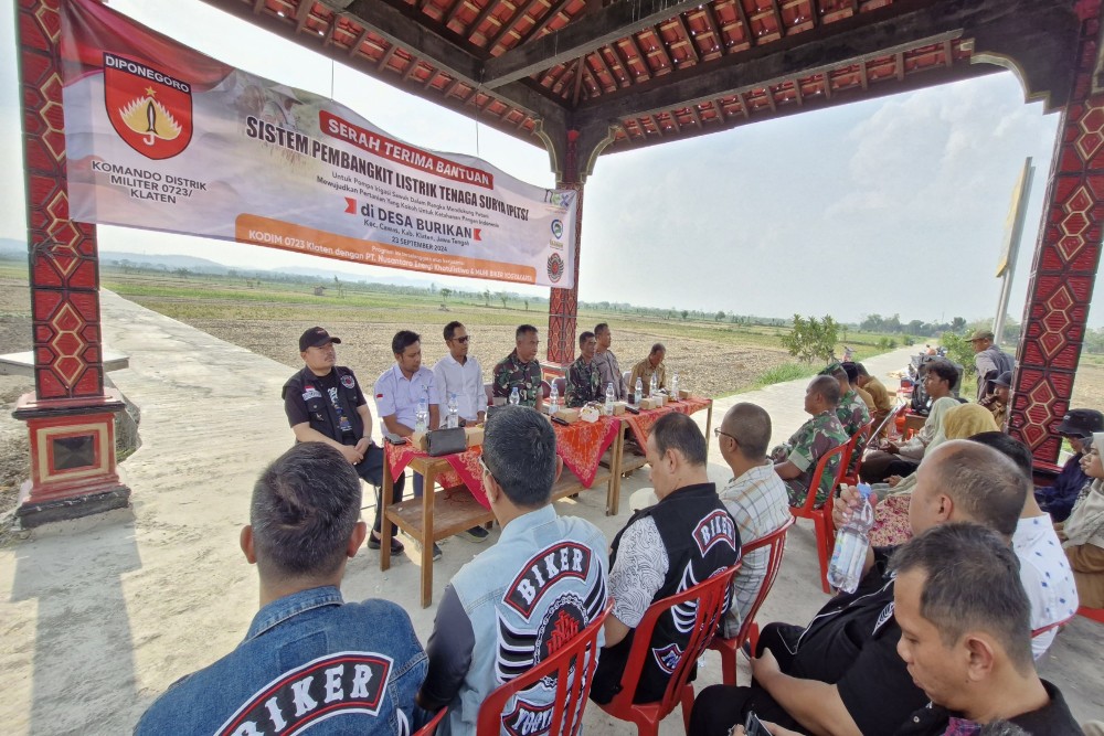 Petani di Klaten Gunakan Pompa Irigasi dengan Listrik Tenaga Surya