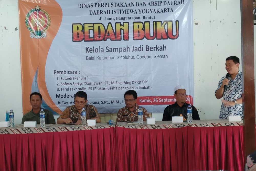 BEDAH BUKU: DPAD dan DPRD DIY Berkomitmen Tingkatkan Minat Baca Masyarakat