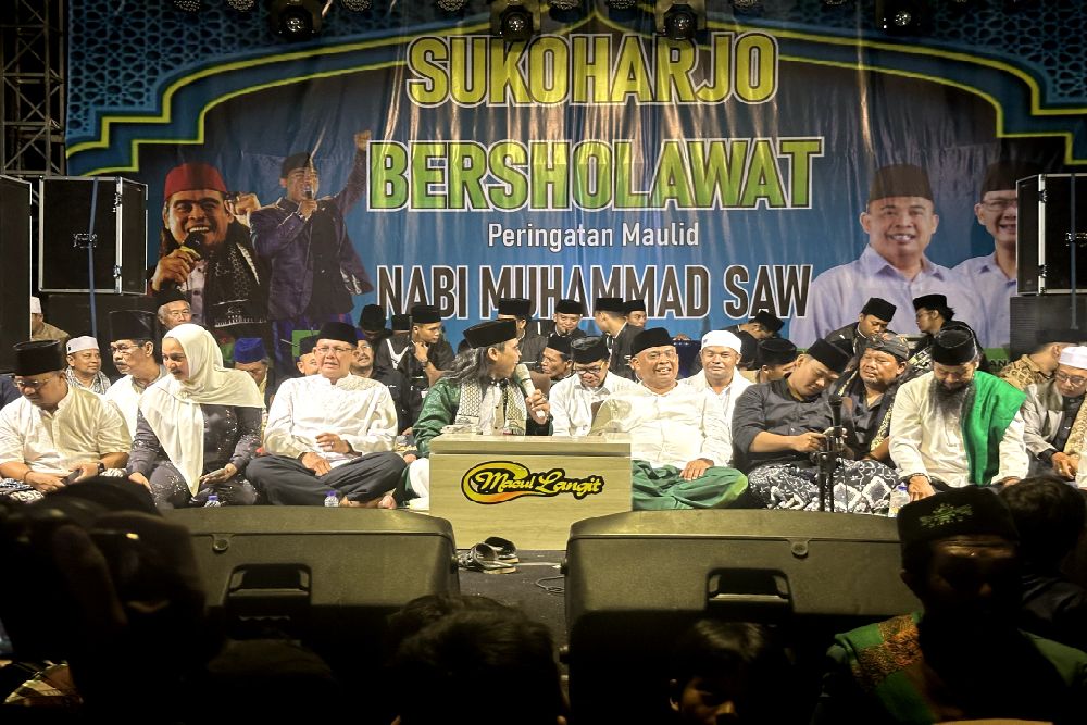 Harda Danang Menghadiri Gelaran Sukoharjo Berselawat